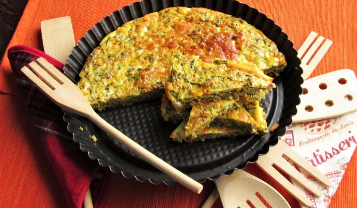 Jak upéct šťavnatou zeleninovou frittatu s parmazánem | recept Jak upéct šťavnatou zeleninovou frittatu s parmazánem | recept