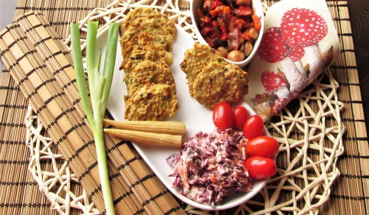 Jak na zdravé, v troubě pečené kuskusové placičky s houbami | recept Jak na zdravé, v troubě pečené kuskusové placičky s houbami | recept