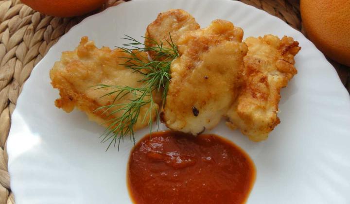 Jak připravit smaženou tresku v těstíčku s chilli omáčkou | recept Jak připravit smaženou tresku v těstíčku s chilli omáčkou | recept