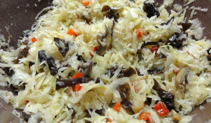Jak připravit zelný salát s houbami | recept Jak připravit zelný salát s houbami | recept