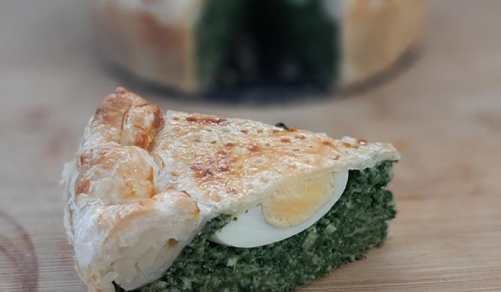 Jak na slaný koláč s mangoldem, vejci a ricottou | recept Jak na slaný koláč s mangoldem, vejci a ricottou | recept