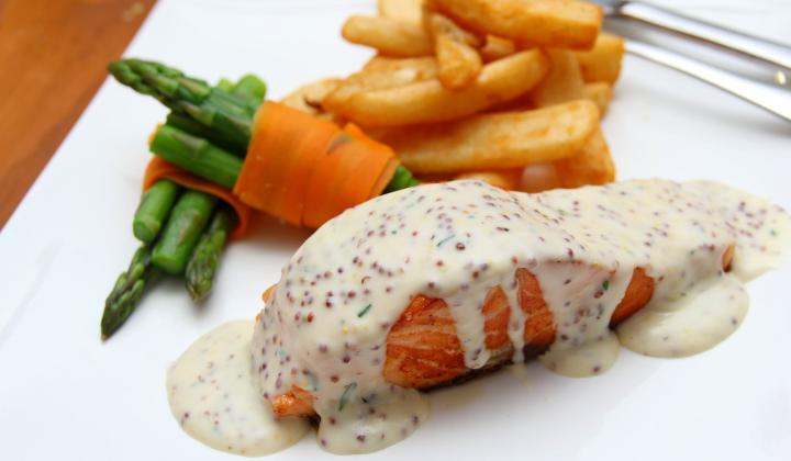 Jak udělat lososa na smetaně se žampiony | recept Jak udělat lososa na smetaně se žampiony | recept