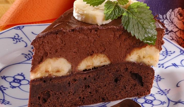 Jak udělat banánový dort s pařížskou šlehačkou | recept Jak udělat banánový dort s pařížskou šlehačkou | recept