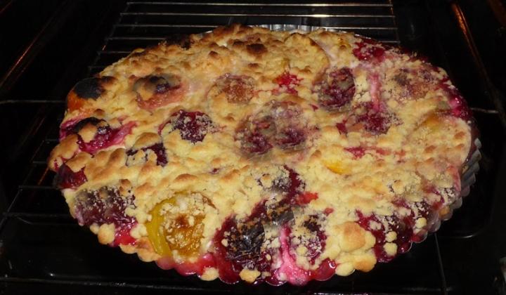 Jak upéct švestkový koláč s drobenkou | recept Jak upéct švestkový koláč s drobenkou | recept