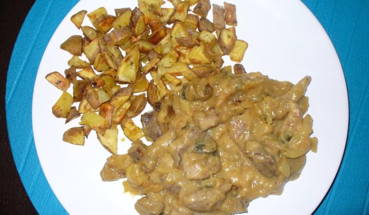 Jak připravit vepřové nudličky | recept s hořčičnou omáčkou Jak připravit vepřové nudličky | recept s hořčičnou omáčkou