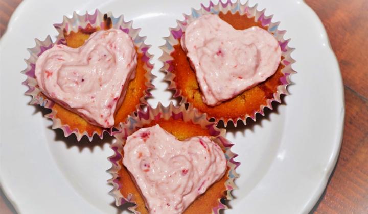 Jak upéct zdravější valentýnské muffiny | recept Jak upéct zdravější valentýnské muffiny | recept
