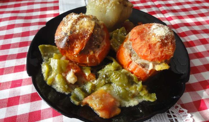 Jak připravit zapečená rajčata s mletým masem | recept Jak připravit zapečená rajčata s mletým masem | recept