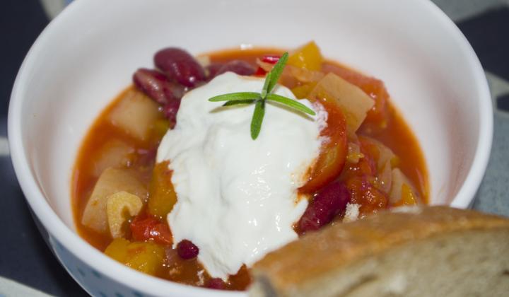 Jak připravit chilli s dýní a patizonem | recept Jak připravit chilli s dýní a patizonem | recept