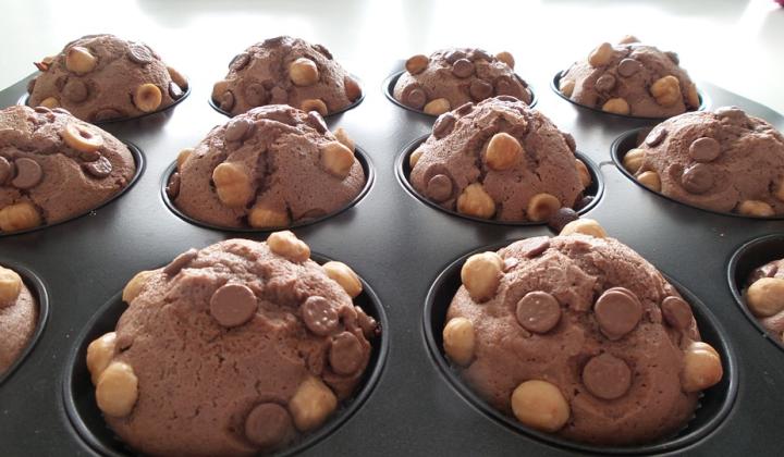 Jak udělat oříškové muffiny s kokosem a čokoládou | recept Jak udělat oříškové muffiny s kokosem a čokoládou | recept