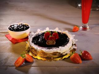 Jak připravit nepečený ostružinový cheesecake s ricottou | recept Jak připravit nepečený ostružinový cheesecake s ricottou | recept