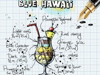 Jak připravit Blue Hawaiian | recept Jak připravit Blue Hawaiian | recept
