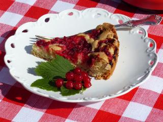Jak upéct rybízový koláč s marcipánovou drobenkou | recept Jak upéct rybízový koláč s marcipánovou drobenkou | recept