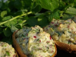 Jak udělat brambory se sýrovou náplní | recept Jak udělat brambory se sýrovou náplní | recept