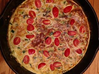 Jak udělat frittatu se sýrem | recept Jak udělat frittatu se sýrem | recept