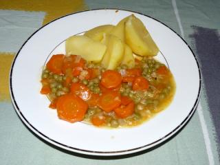 Jak udělat dušenou mrkev s hráškem | recept Jak udělat dušenou mrkev s hráškem | recept