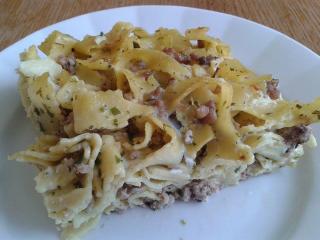 Jak udělat zapečené těstoviny s mletým masem a mladými kopřivami | recept