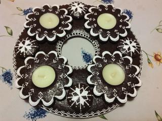 Jak vyrobit perníkový adventní věnec | recept Jak vyrobit perníkový adventní věnec | recept