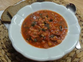 Jak uvařit hustou zeleninovou polévku s cizrnou | recept Jak uvařit hustou zeleninovou polévku s cizrnou | recept