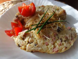 Jak upéct zelnou sekanou se skleněnými nudlemi | recept Jak upéct zelnou sekanou se skleněnými nudlemi | recept
