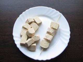 tofu sojový sýr kostky tofu sojový sýr